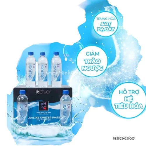 Nước uống ion kiềm ETUGI 350ml                                                                                                                                                                                                                            
