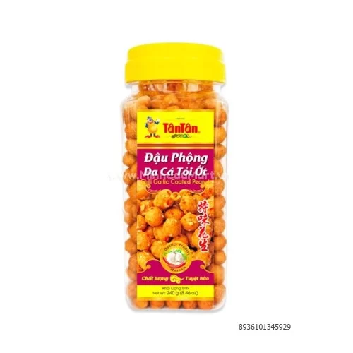 Đậu phộng Tân Tân da cá tỏi ớt 240g