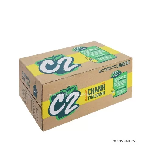 Trà xanh C2 hương Chanh 455ml*24/thùng                                                                                                                                                                                                                    