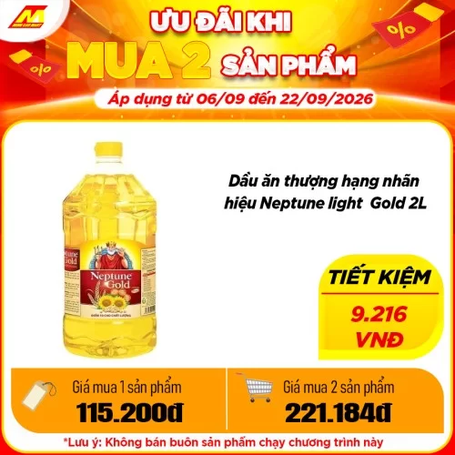 Dầu ăn nepture light 2l