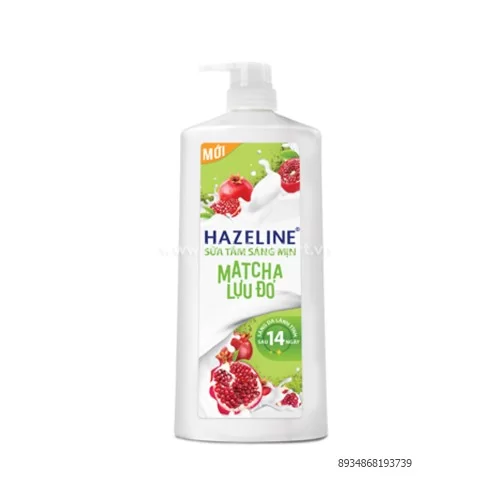 Hazeline sữa tắm matcha và lựu đỏ 1kg                                                                                                                                                                                                                     