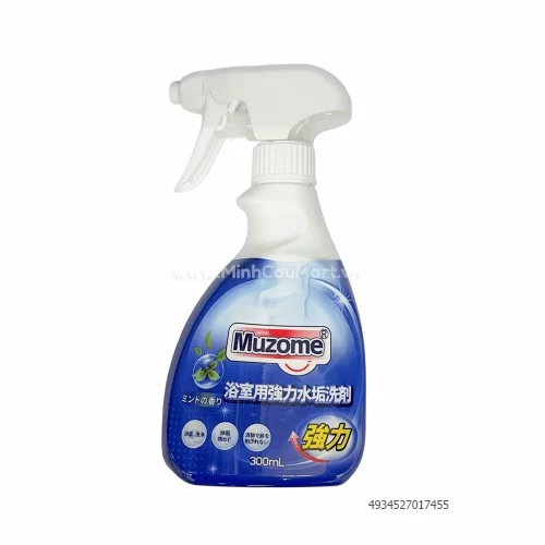 Xịt tẩy rửa nhà tắm Muzome chai 300ml