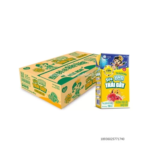 Sữa Kun trái cây nhiệt đới 110ml