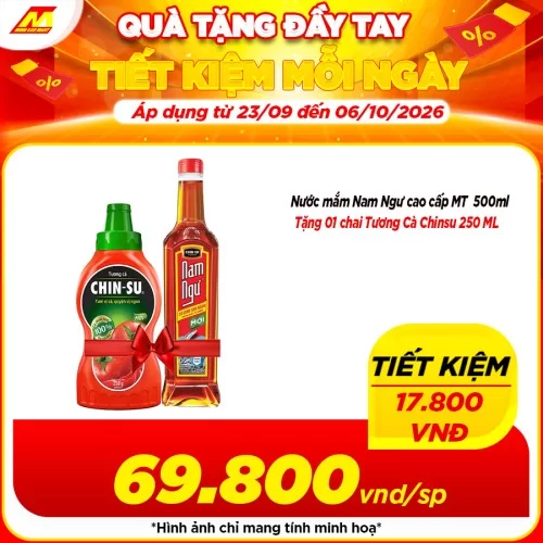 Nước mắm Nam Ngư cao cấp MT  500ml                                                                                                                                                                                                                        