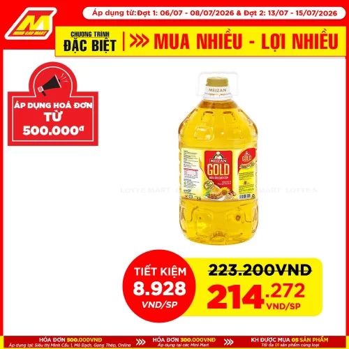 Dầu Ăn Meizan Gold 5L