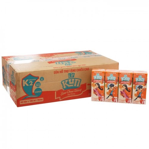 Sữa Chua Uống Kun Dâu 110ml *48hộp  Sữa Chua Uống Kun Dâu 110ml *48hộp