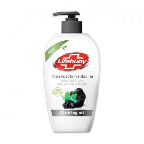 Nước Rửa Tay Lifebuoy Than Hoạt Tính