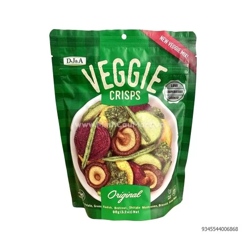 Rau củ sấy giòn vị truyền thống  DJ&A 90g                                                                                                                                                                                                          Rau củ sấy giòn vị truyền thống  DJ&A 90g