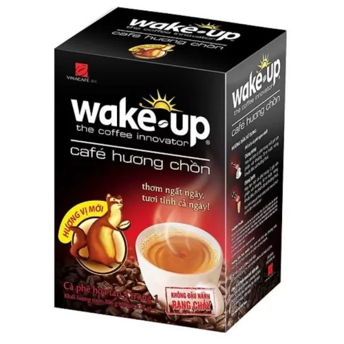 Cafe Wake-up 3in1 Hương Chồn Hộp 18 gói x 17g