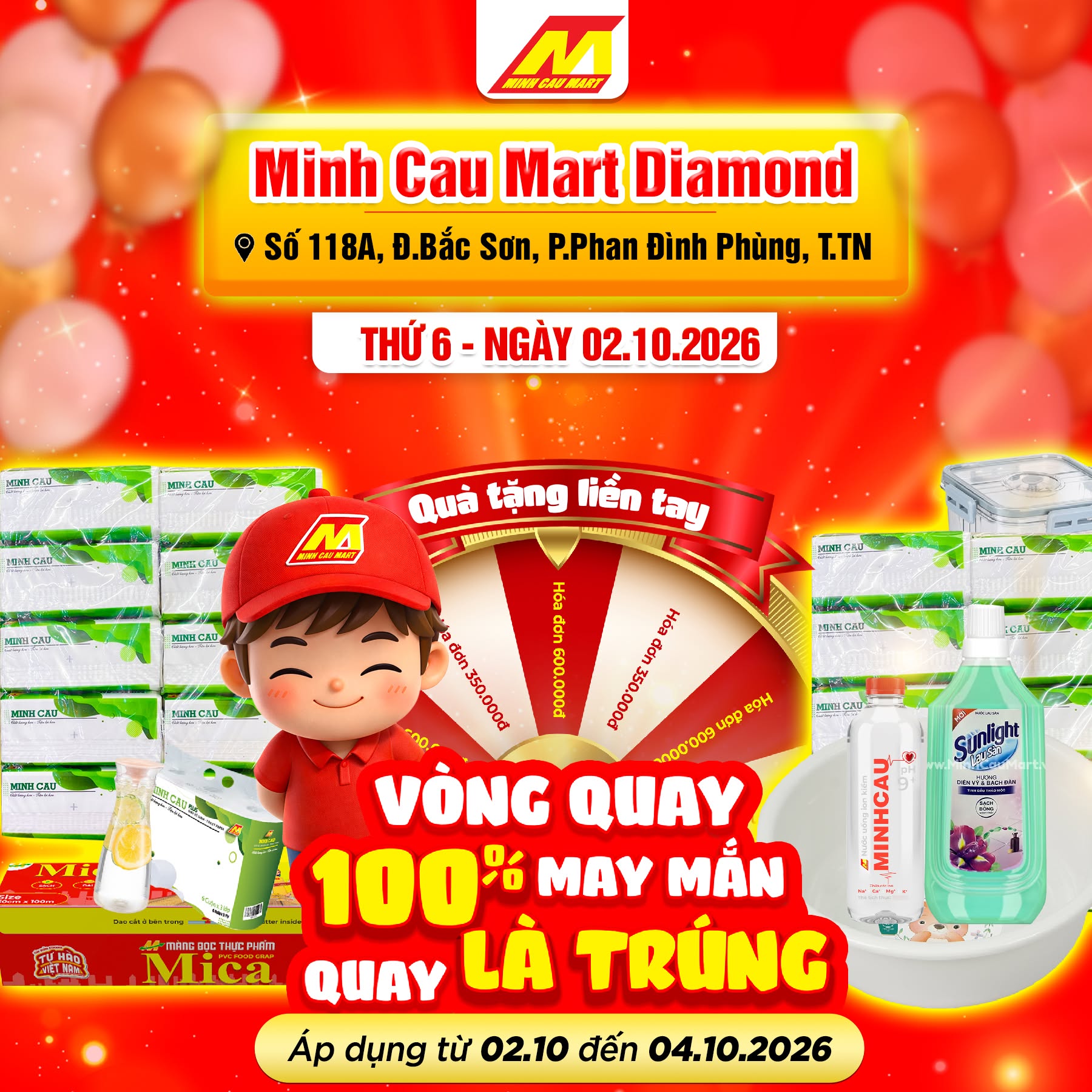 🔥🎉 𝐓𝐔̛𝐍𝐆 𝐁𝐔̛̀𝐍𝐆 𝐊𝐇𝐔𝐘𝐄̂́𝐍 𝐌𝐀̃𝐈 𝐌𝐔̛̀𝐍𝐆 𝐊𝐇𝐀𝐈 𝐓𝐑𝐔̛𝐎̛𝐍𝐆 𝐌𝐈𝐍𝐇 𝐂𝐀̂̀𝐔 𝐌𝐀𝐑𝐓 𝐃𝐈𝐀𝐌𝐎𝐍𝐃 !!!! 𝐌𝐎̛̉ 𝐂𝐔̛̉𝐀 Đ𝐎́𝐍 𝐁𝐀̣𝐍 𝐓𝐔̛̀ 𝐍𝐆𝐀̀𝐘 𝟎𝟐/𝟏𝟎/𝟐𝟎𝟐𝟔 🎉🔥