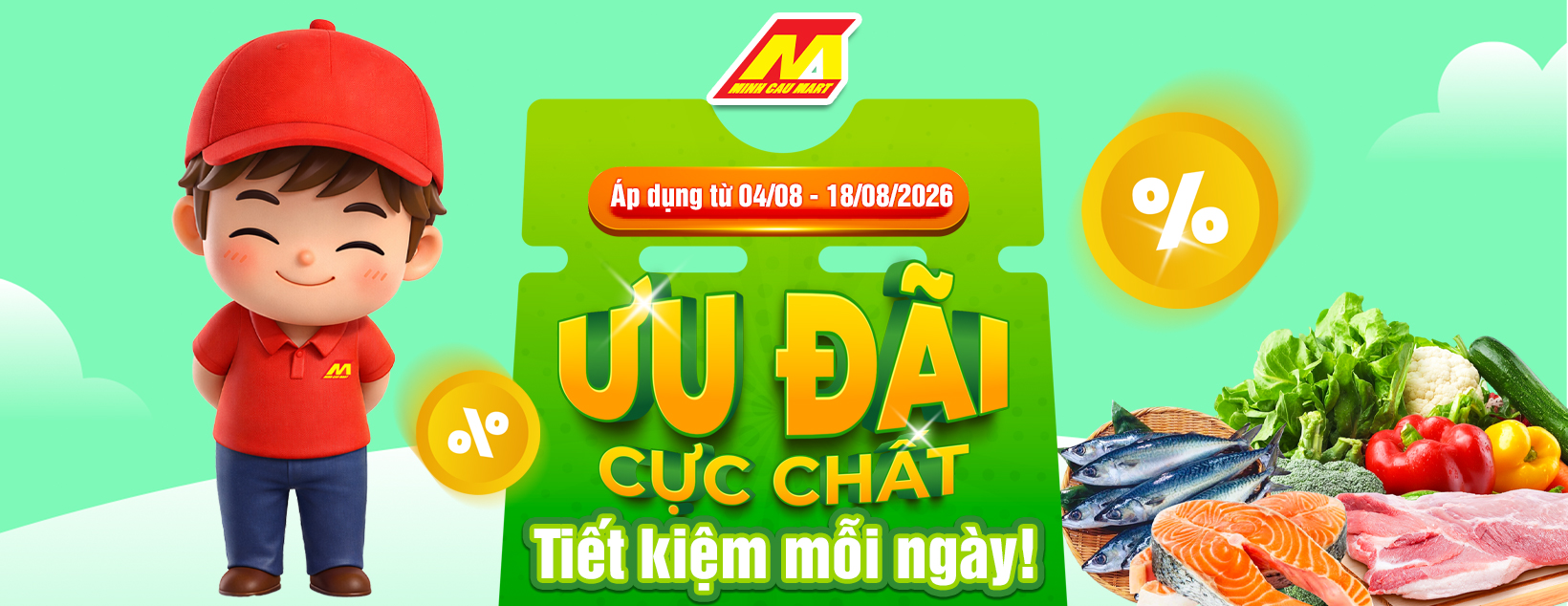 ƯU ĐÃI CỰC CHẤT – TIẾT KIỆM MỖI NGÀY