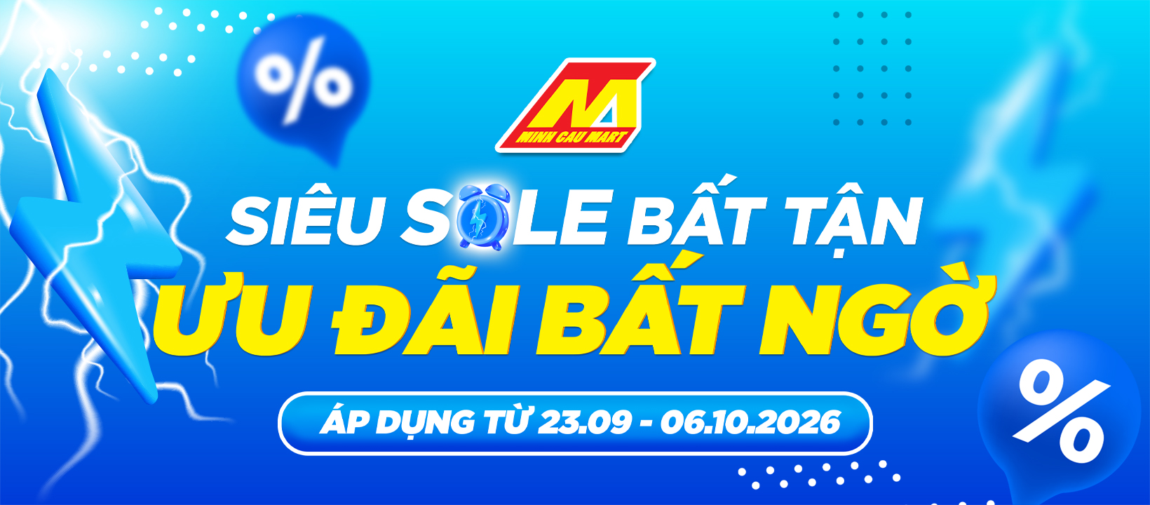 SIÊU SALE BẤT TẬN - ƯU ĐÃI BẤT NGỜ