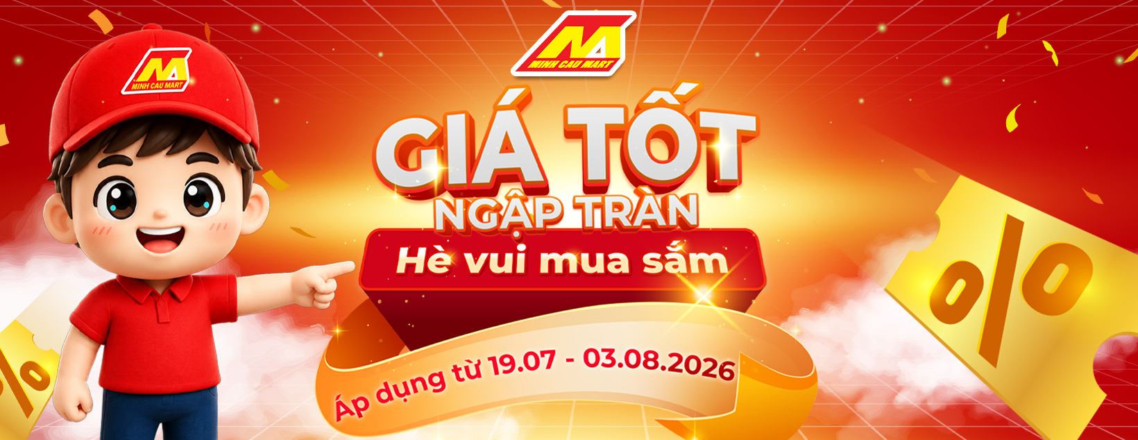 Hè Vui Mua Sắm – Giá Tốt Ngập Tràn