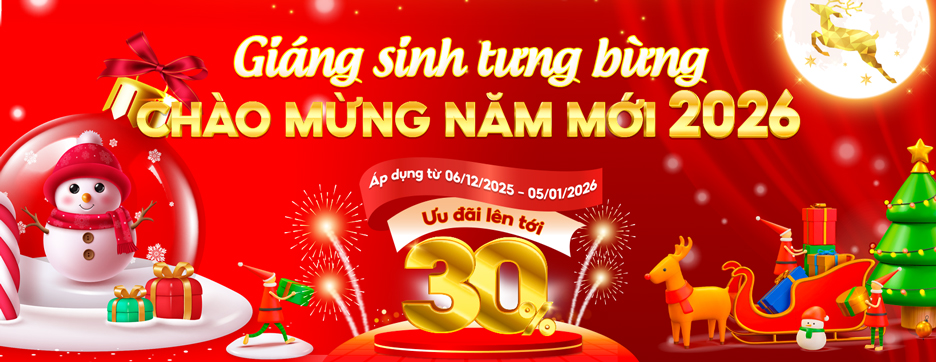 GIÁNG SINH TƯNG BỪNG - CHÀO MỪNG NĂM MỚI 2026
