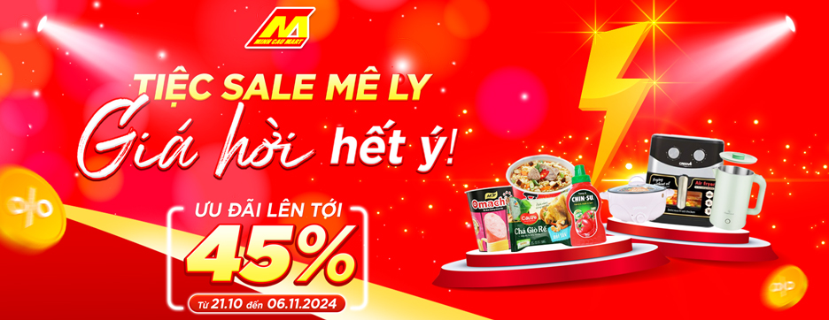 Tiệc Sale Mê Ly - Giá Hời Hết Ý