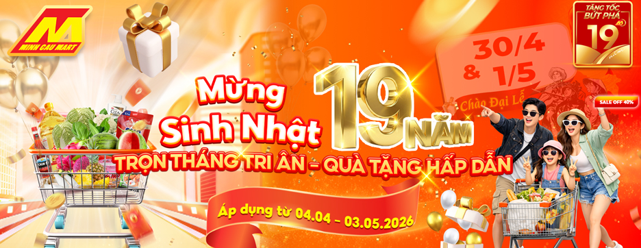 Mừng Sinh Nhật 19 Năm – Trọn Tháng Tri Ân Quà Tặng Hấp Dẫn