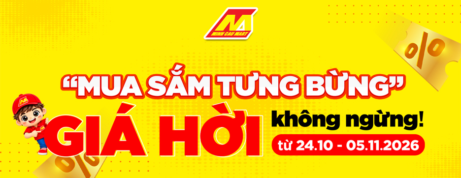 MUA SẮM TƯNG BỪNG - GIÁ HỜI KHÔNG NGỪNG