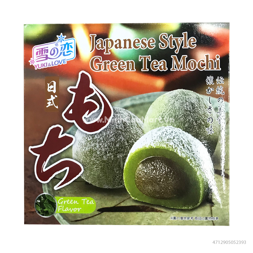 Bánh Bao Chỉ Vị Trà Xanh Nhập Khẩu Đài Loan 140g