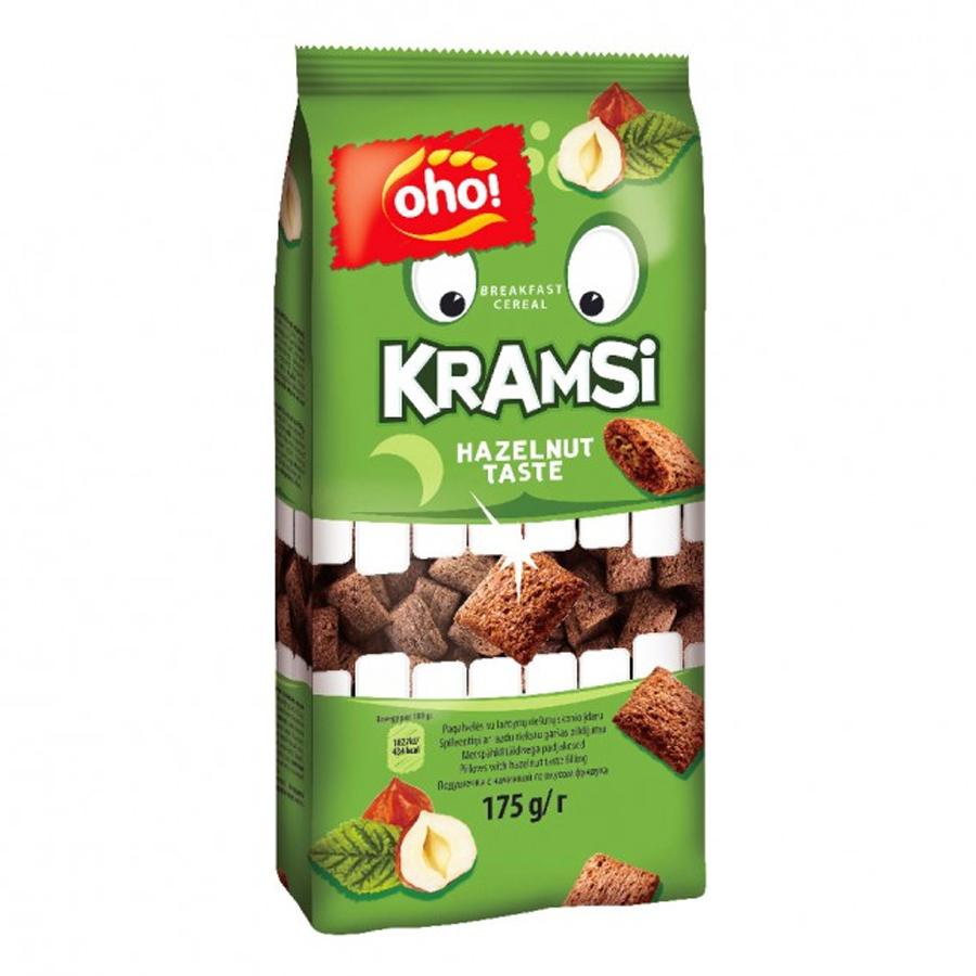Ngũ cốc ăn liền Oho Kramsi gói xanh lá 175g