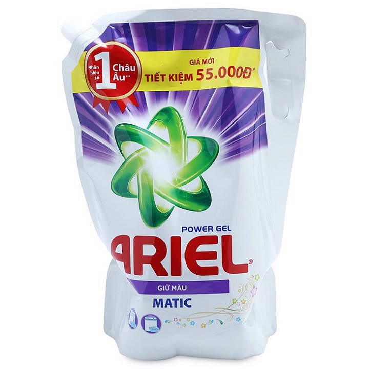 Nước Giặt Ariel Giữ Màu - Túi 2.4kg