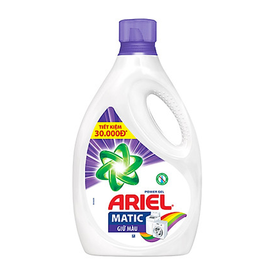 Nước Giặt Ariel Giữ Màu Dạng Chai 2.4Kg