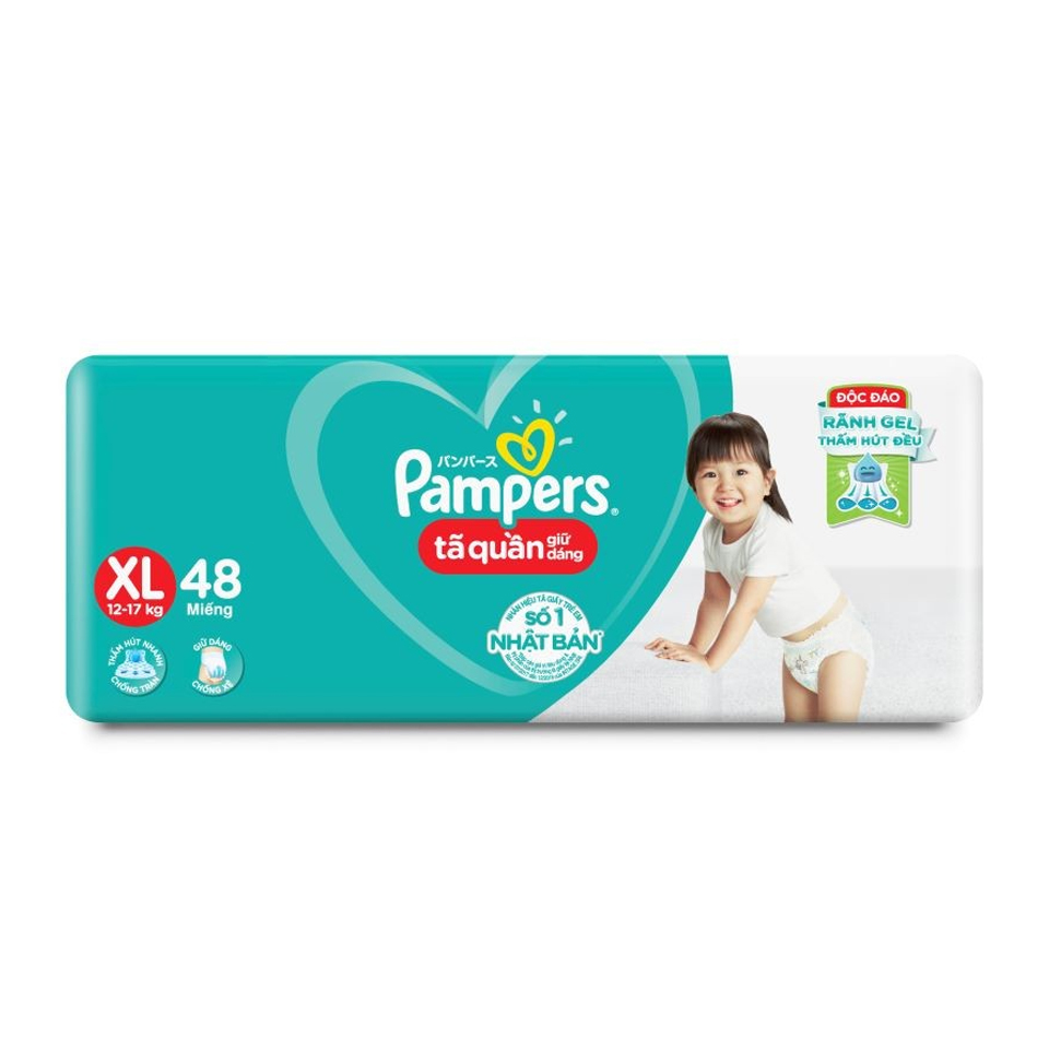 Pamper tã quần Jumbo XL48
