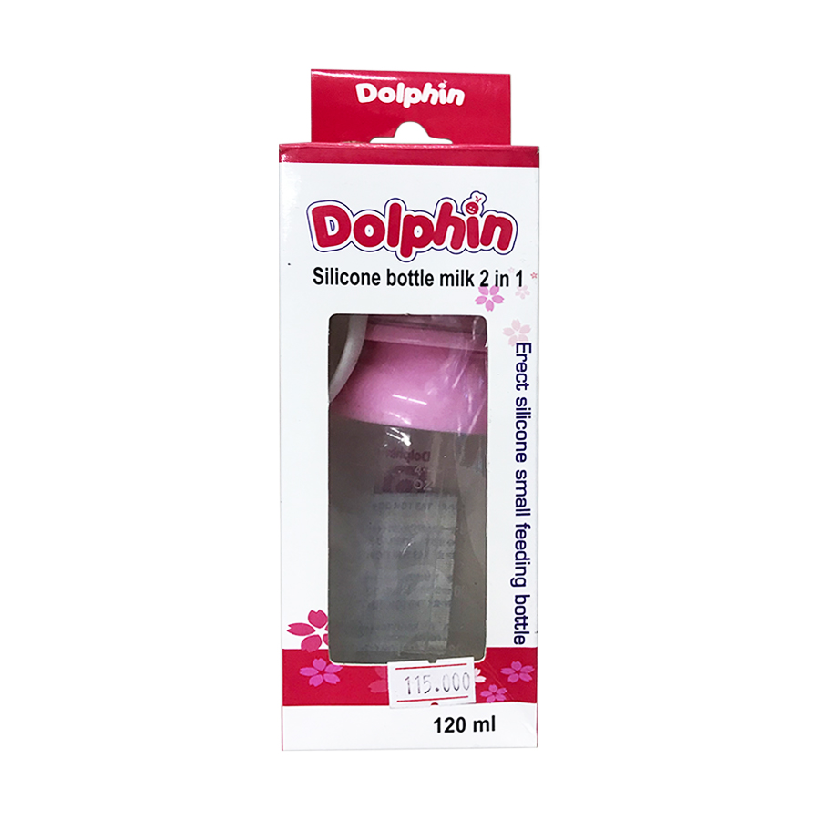Bình sữa Silicon Dolphin 125ml