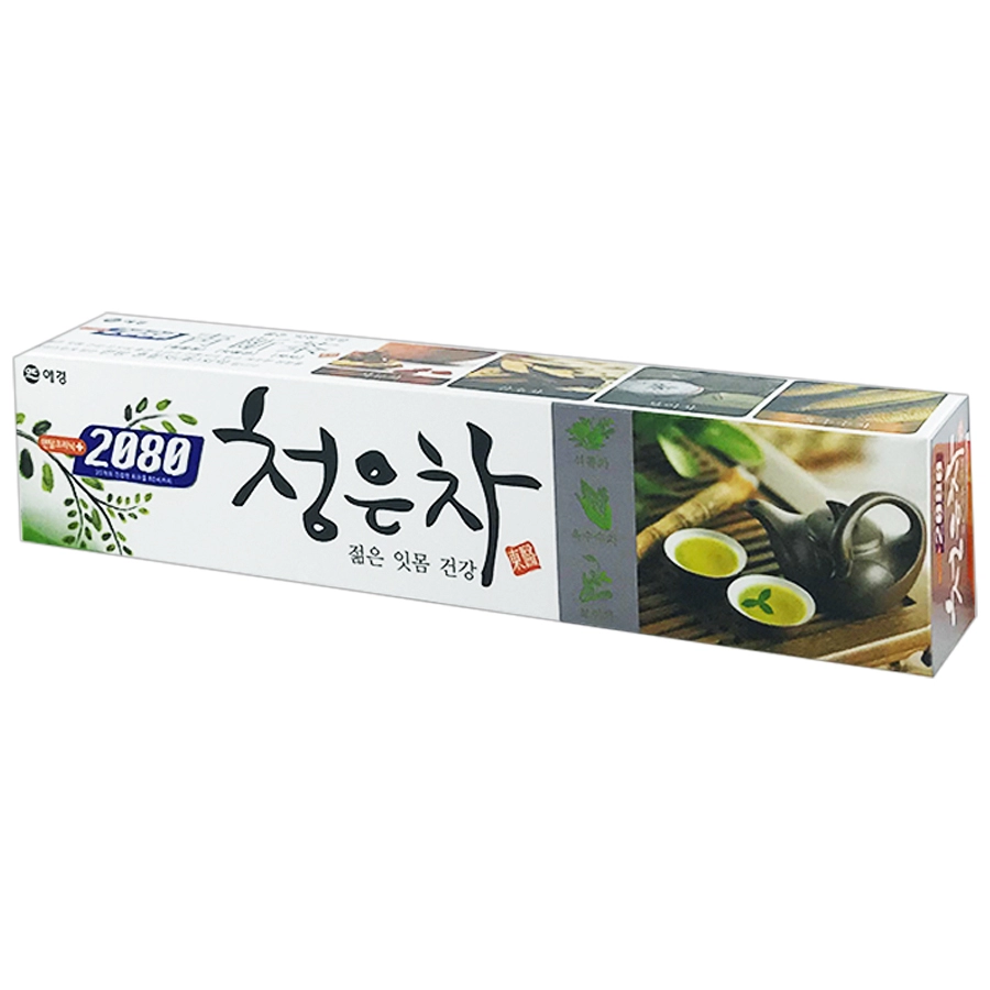 What are the ingredients of the Korean herbal toothpaste?