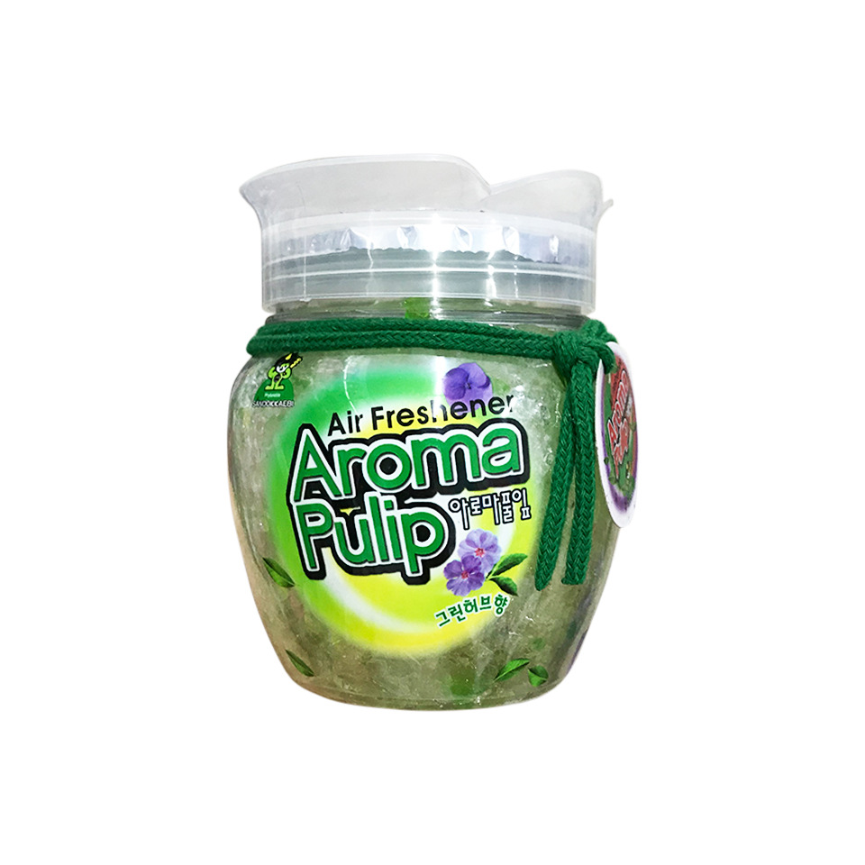 Sáp Thơm phòng Aroma Pulip hương trà xanh 370g