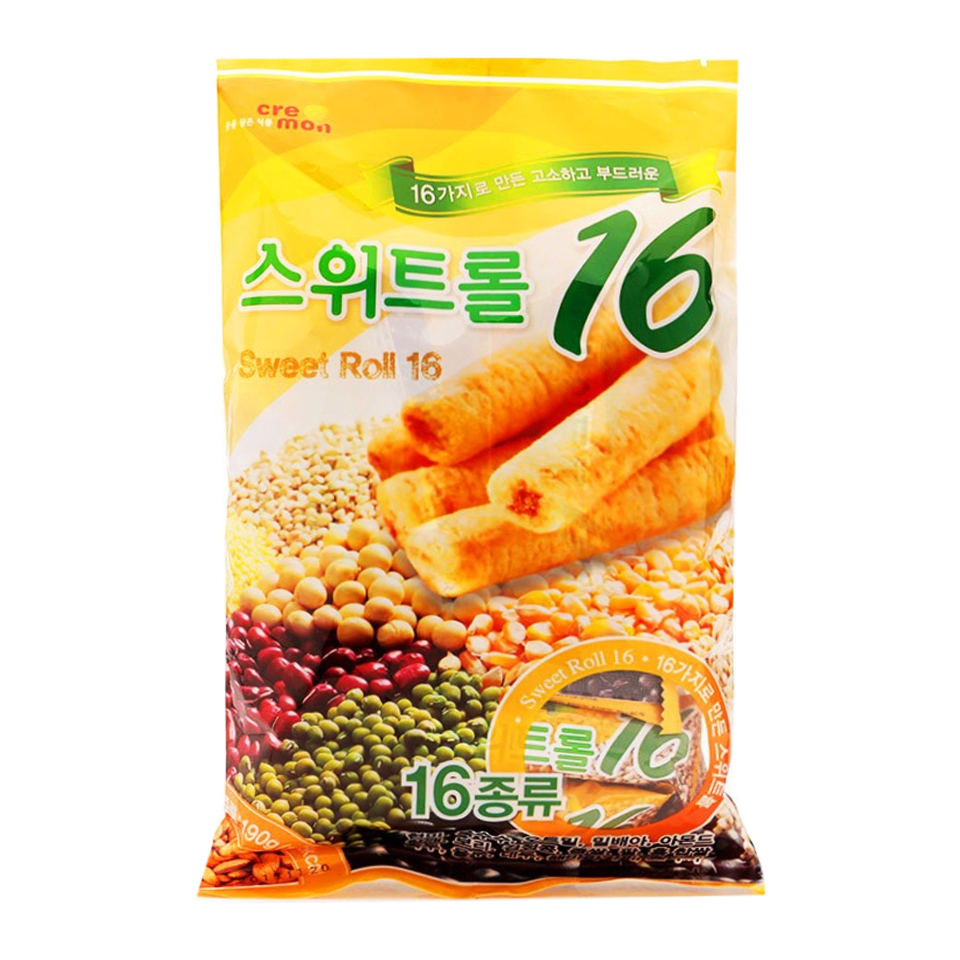 Bánh cuộn ngũ cốc tổng hợp (16 loại hạt)