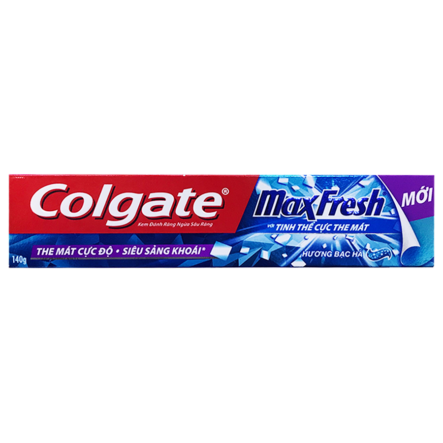 Kem đánh răng Colgate 140g hương bạc hà