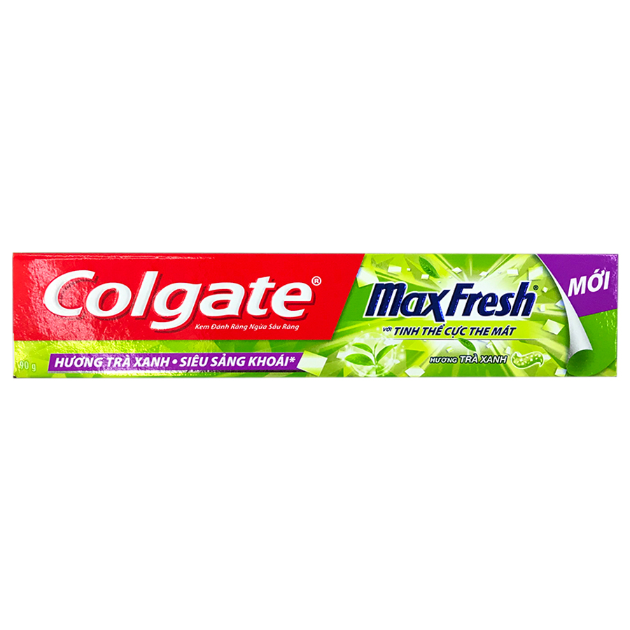 Kem Đánh Răng Colgate MaxFresh Trà Xanh 90g