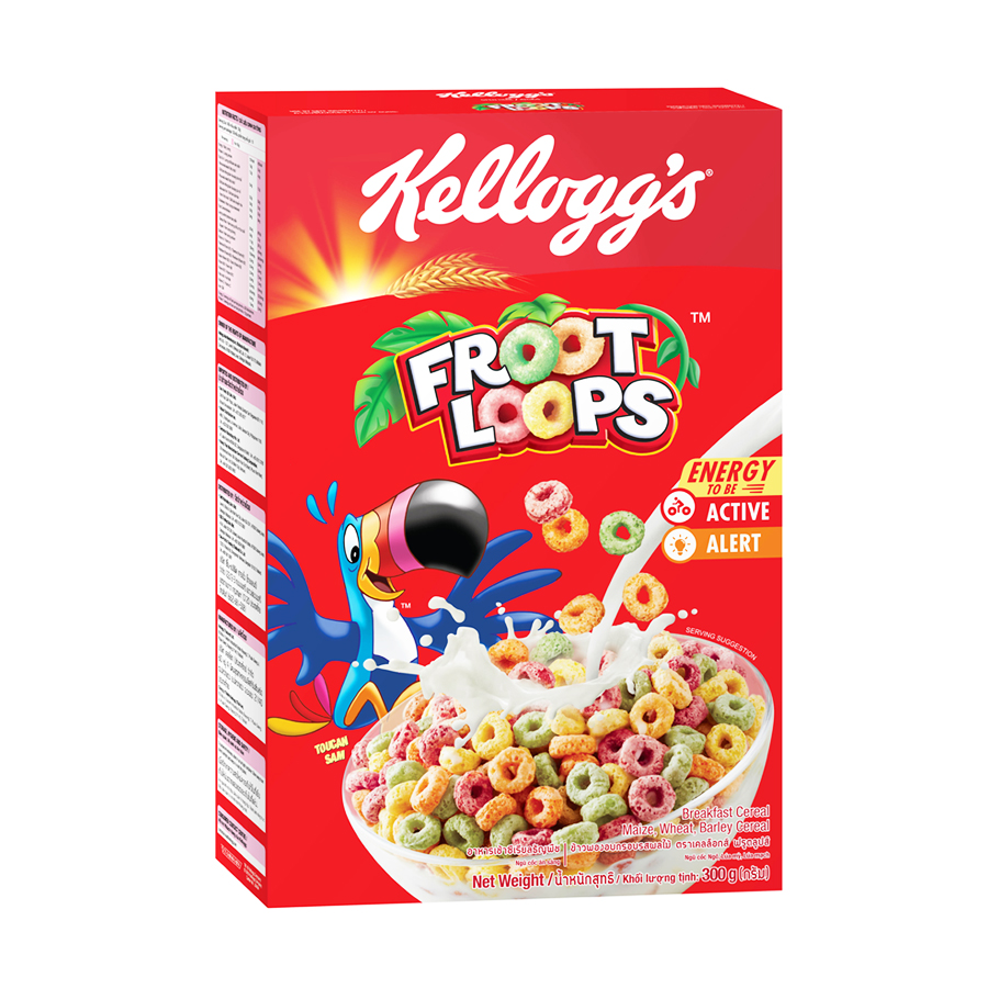 Ngũ Cốc Kelloggs Froot Loops 300G