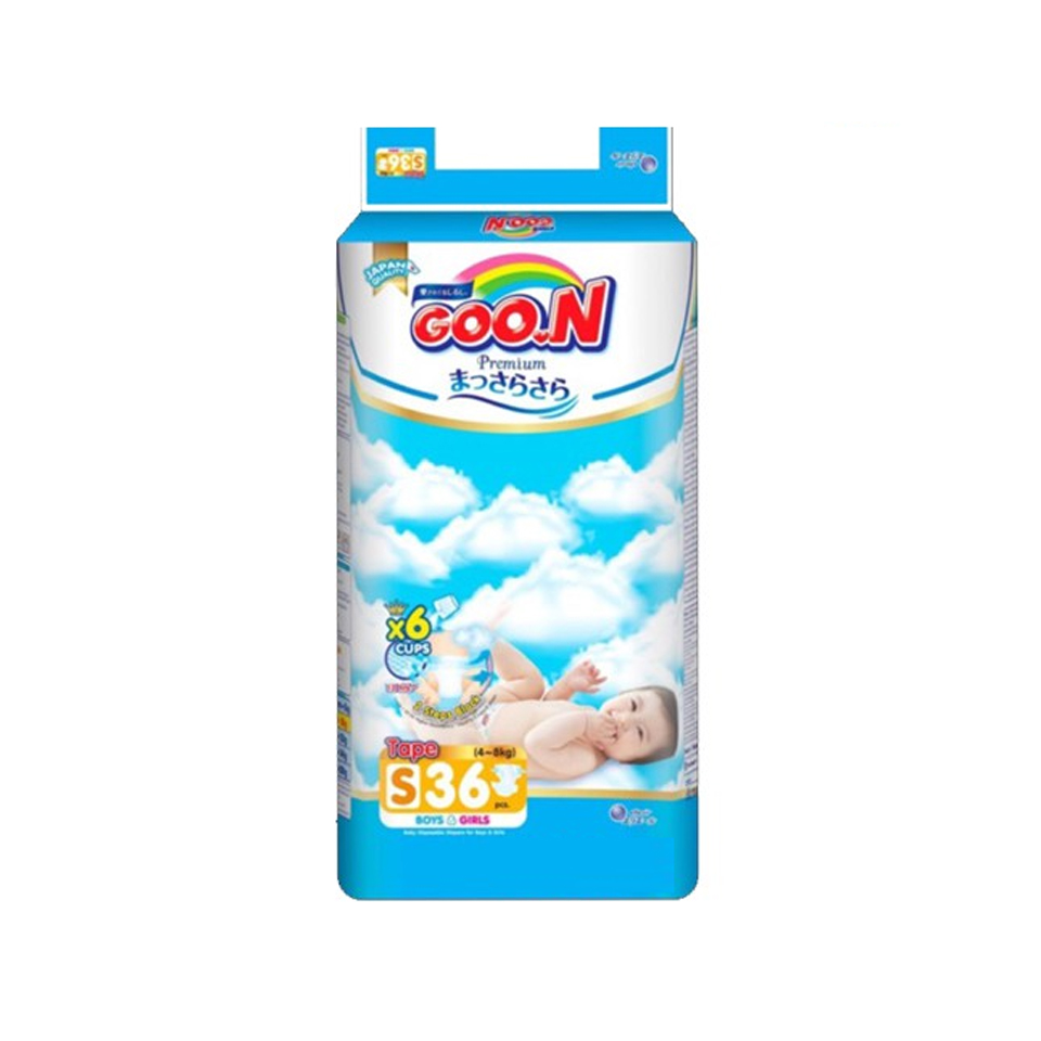 Tã dán - quần Goon Nhật Bản size S36 miếng