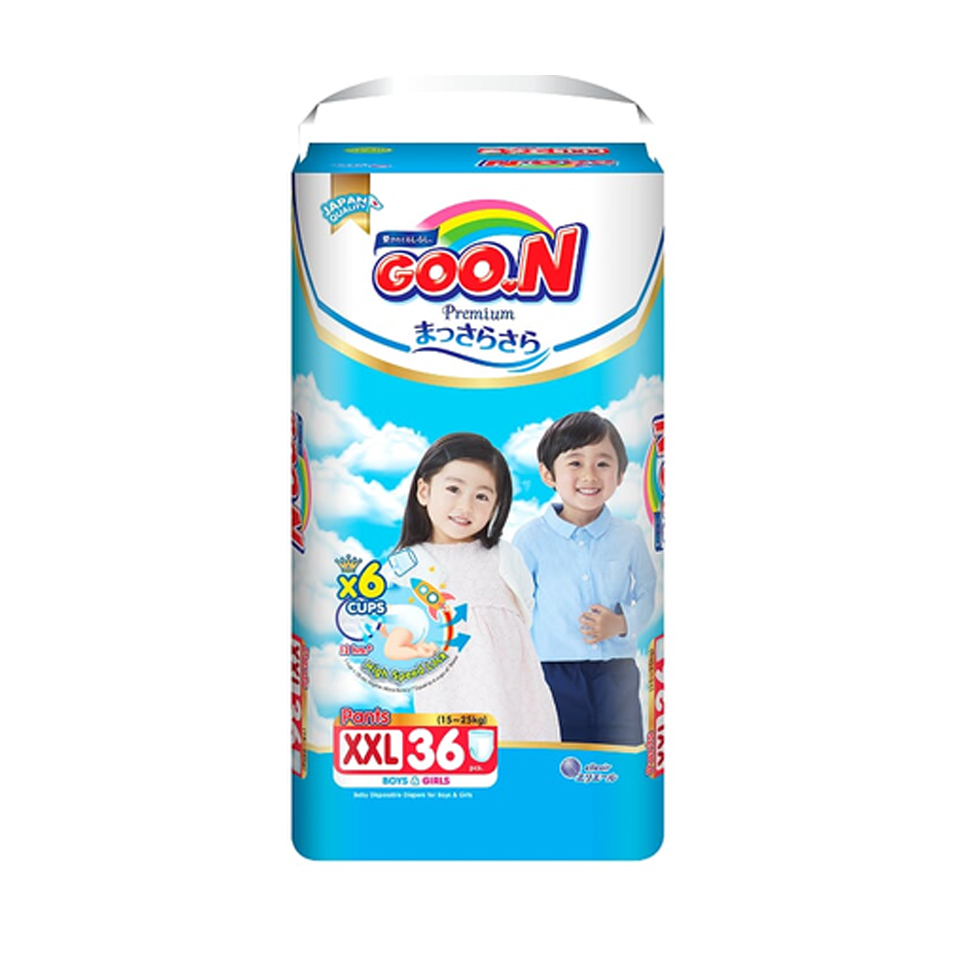 Tã quần Goon Premium size XXL36 miếng