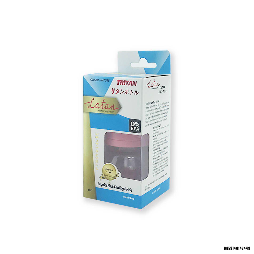 Bình Sữa Tritan Cổ Thường 75ML - AD-LTR02