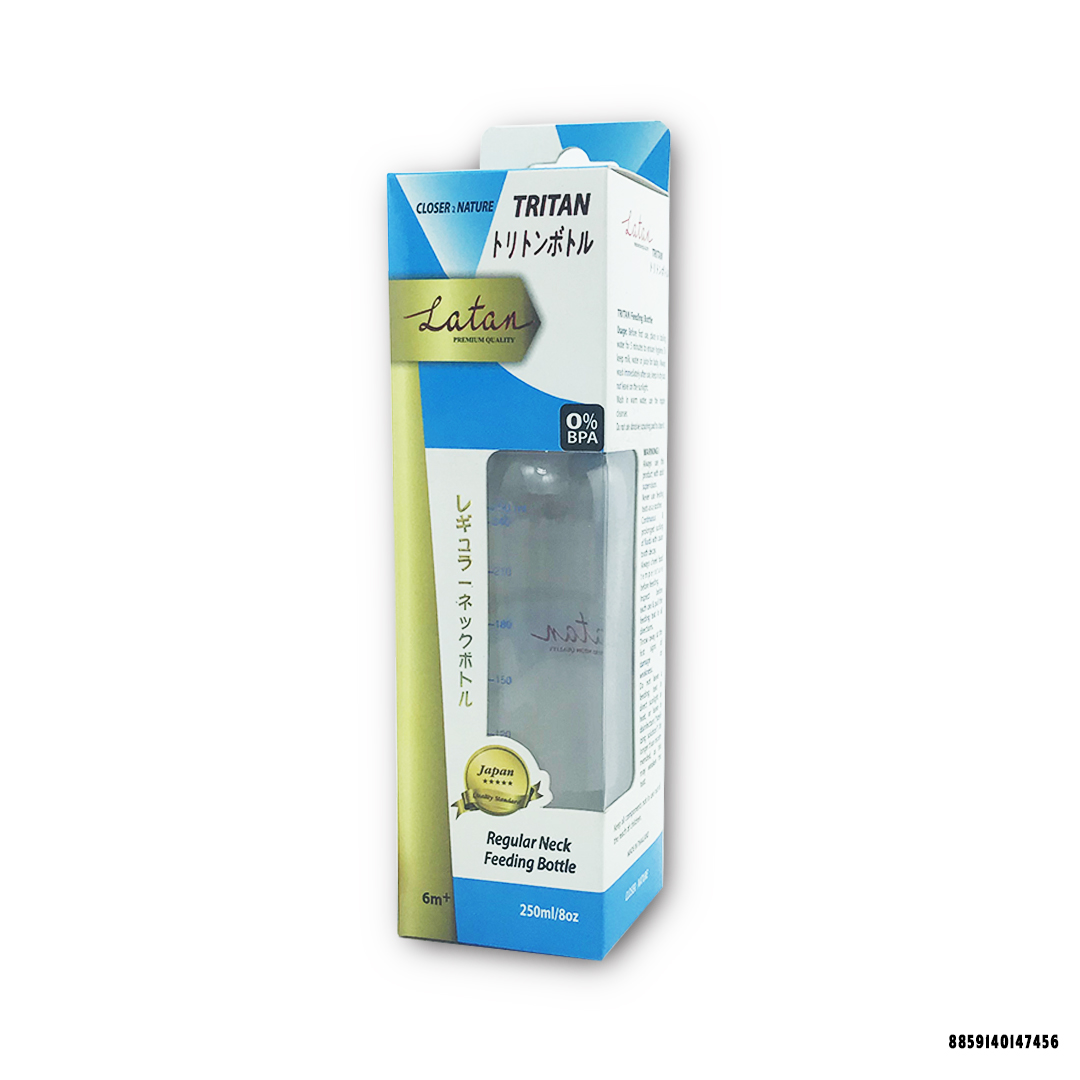 Bình Sữa Tritan Cổ Thường 250ML - AD-LTR08