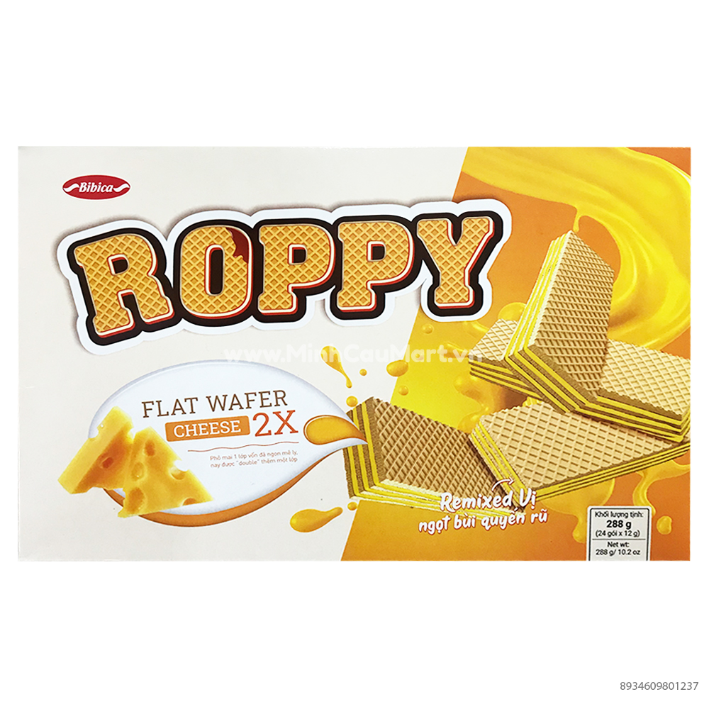 Tra giá Bánh Roppy Phô Mai Vị Ngọt Bùi Quyến Rũ 288g bằng mã vạch ...
