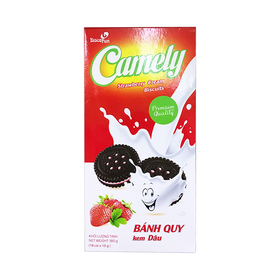 Bánh Camely Biscanfun 180g HQ