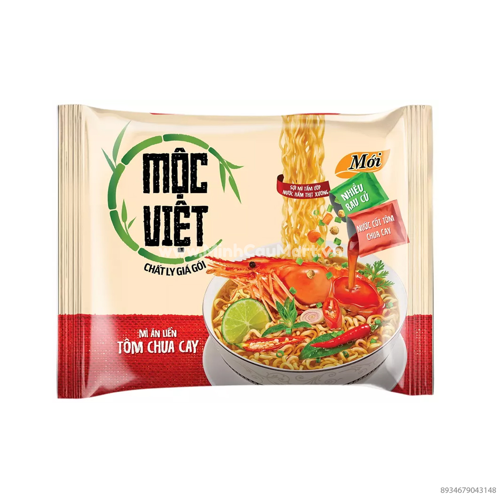 Mì Tôm Mộc Việt 75Gr