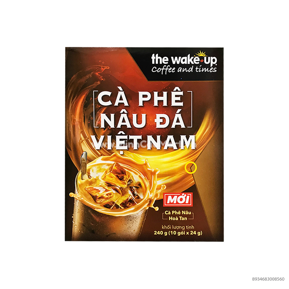 Cà Phê Wake Up Nâu Đá Việt Nam 240g