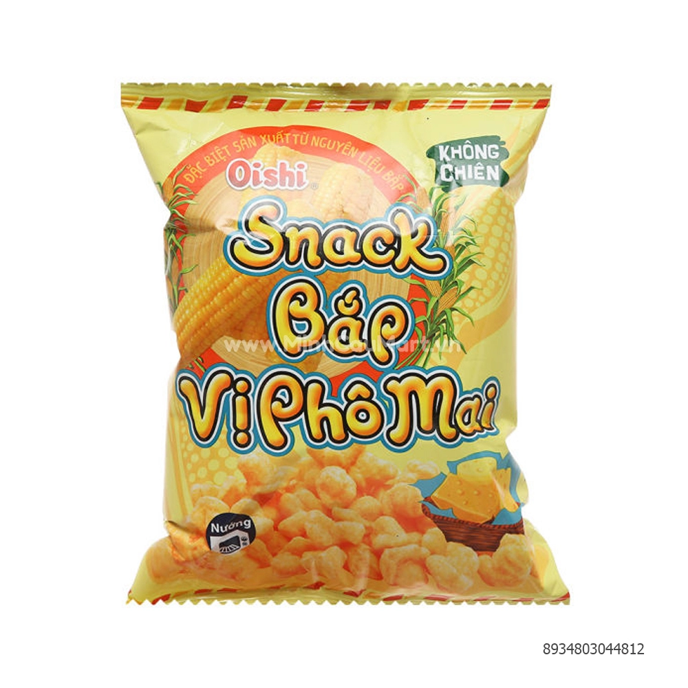 Snack Bắp Vị Phô Mai Oishi 48G - Minh Cầu Mart - Siêu thị trong tầm tay