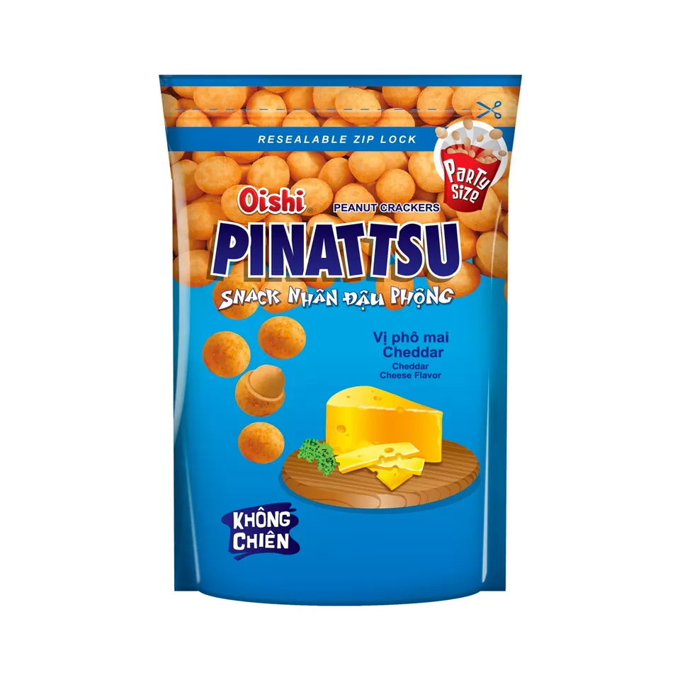 Bánh Snack nhân đậu phộng vị phô mai 100g - Minh Cầu Mart - Siêu thị ...