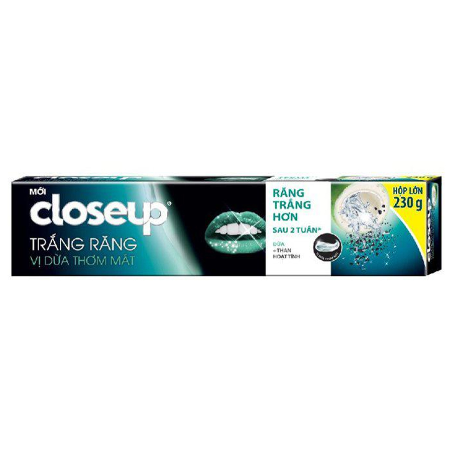 Kem Đánh Răng Close Up Vị Dừa Thơm Mát 230g