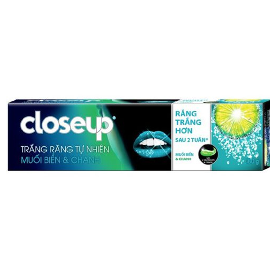 Kem Đánh Răng Close Up Trắng Răng Vị Muối Biển 180g