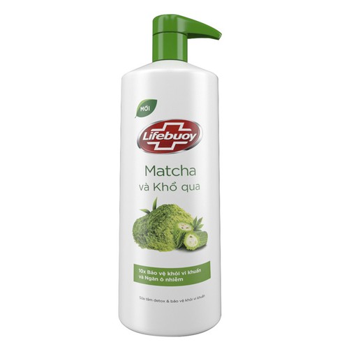 Sữa Tắm Detox Lifebuoy Trà Xanh & Khổ Qua 850g