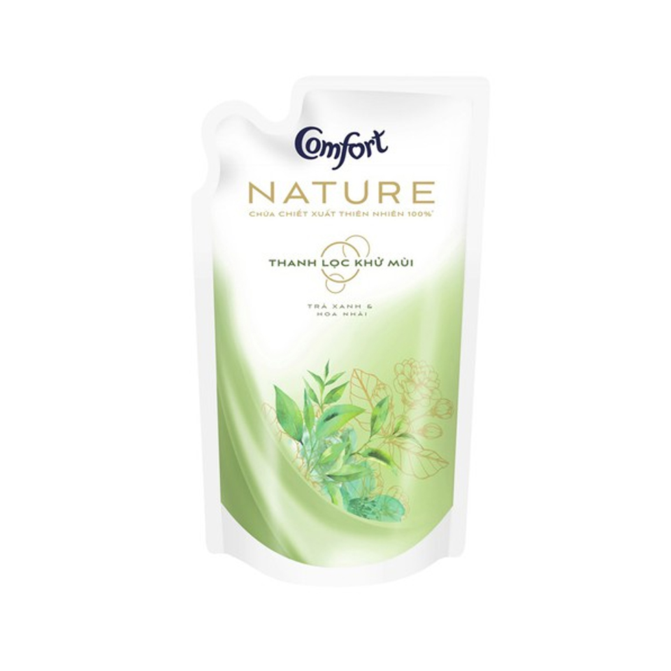 Nước Xả Vải Comfort Thiên Nhiên Thanh Lọc Khử Mùi Túi 1L6