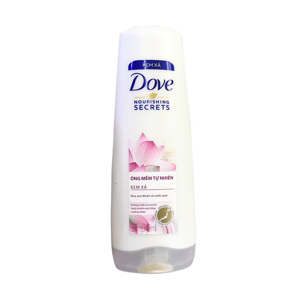 Dove Dầu Xả Dưỡng Ong Mềm Tự Nhiên 335g