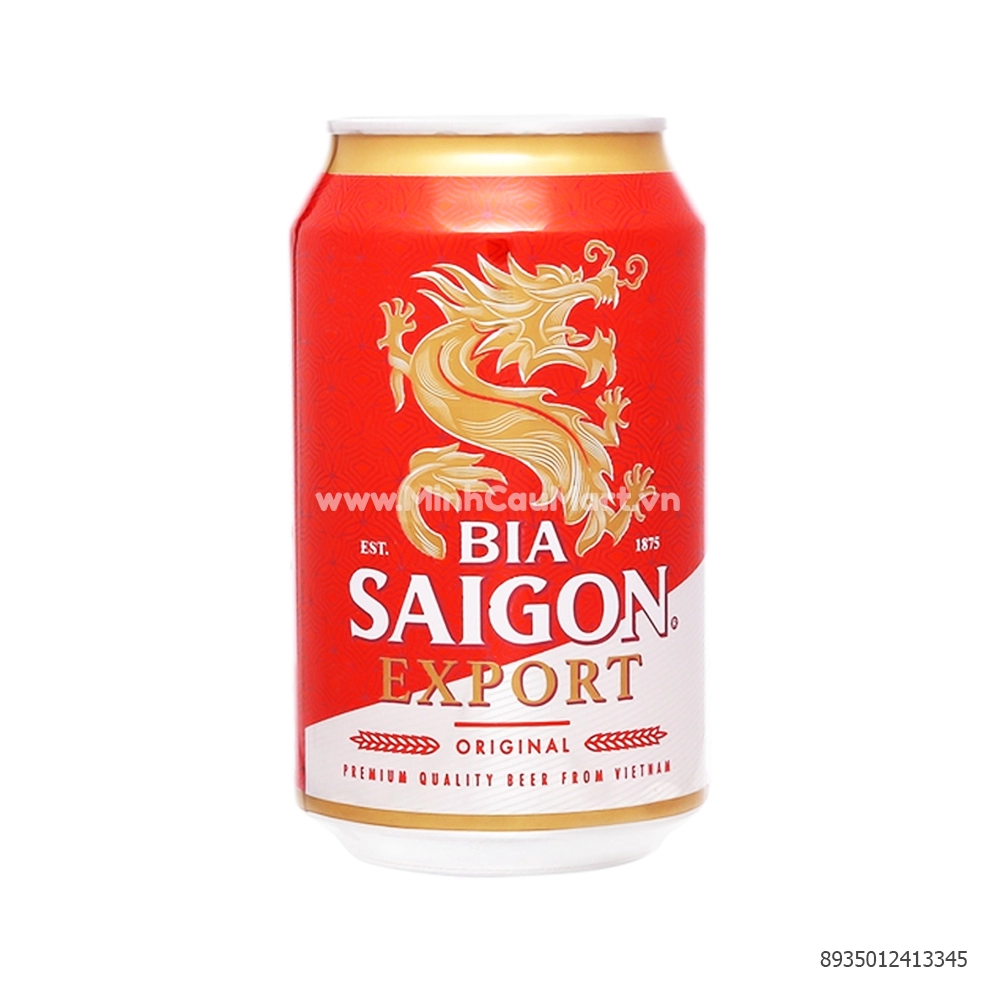 Bia Sài Gòn Export 330ml - Minh Cầu Mart - Siêu thị trong tầm tay