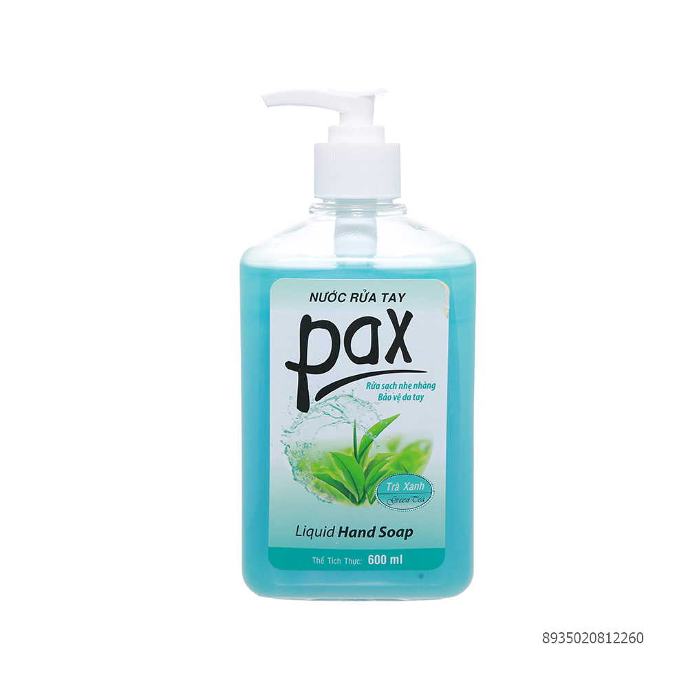 Sữa Rửa Tay Pax Rửa Sạch Nhẹ Nhàng Hương Trà Xanh 500ml